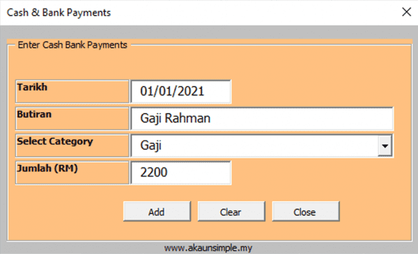 Akaun Simple – Super Simple